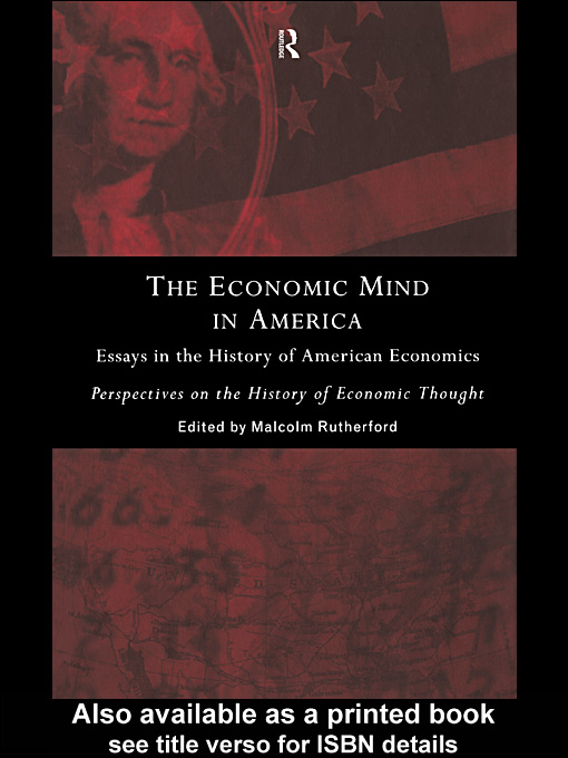 Cover image for The Economic Mind in America